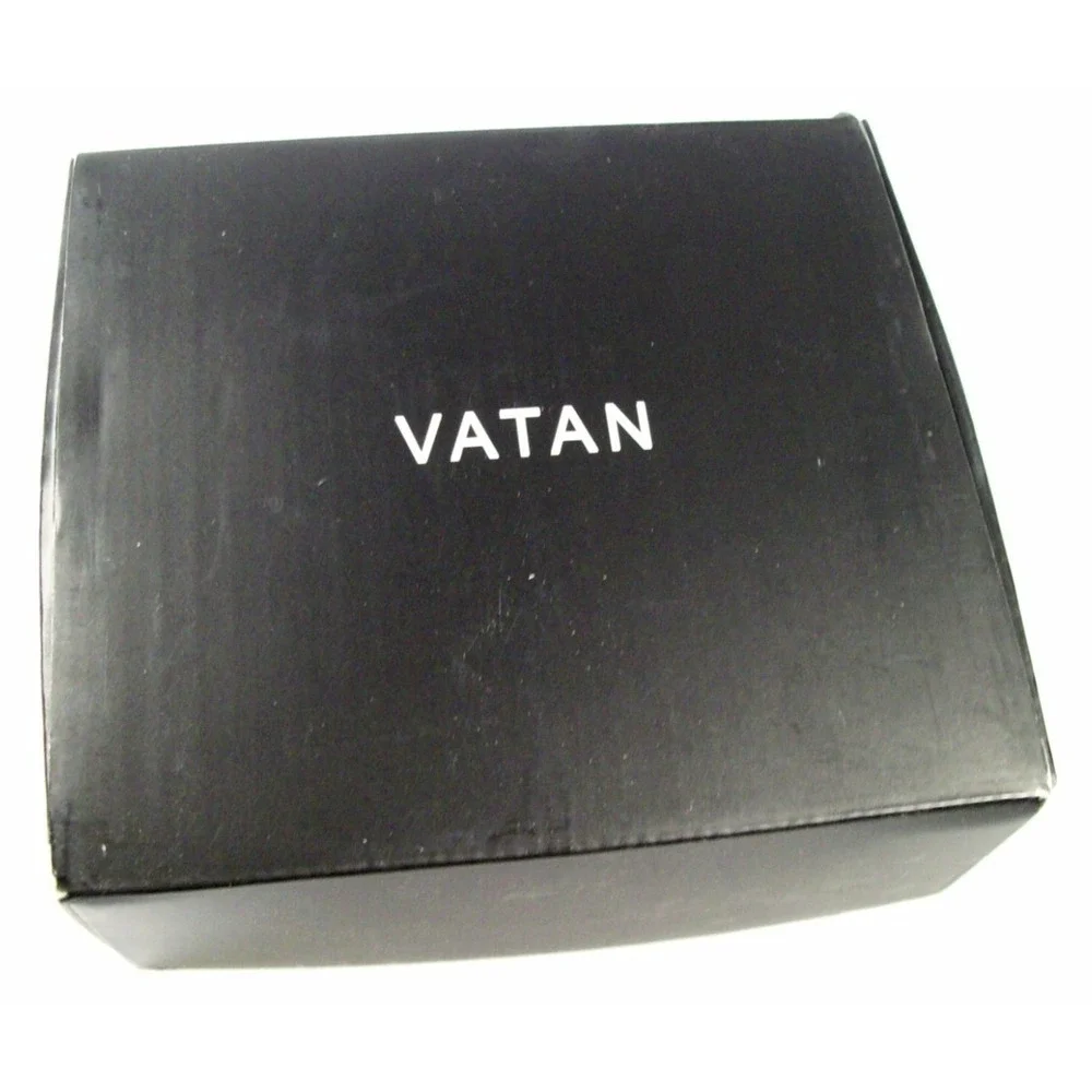 New Men's Vatan Genuine Leather Dress Belt, Fits Waist Size‎ 42, Black